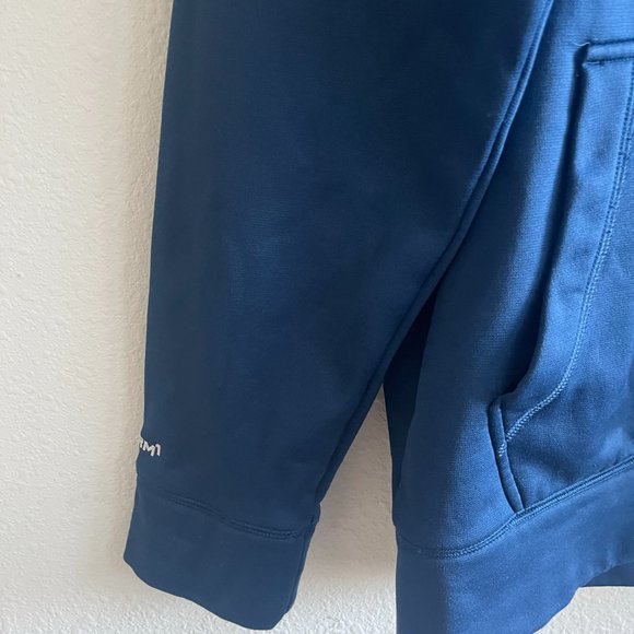 Under Armour Men's Storm Fleece Hoodie Navy Blue Jacket Sweatshirt Size S - Picture 4 of 9